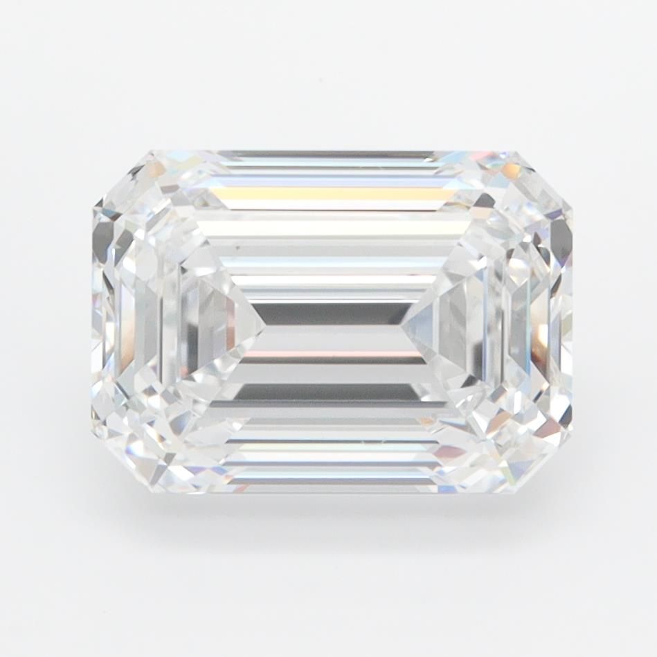 Lab Grown Diamond 3,01Ct D-IF Emerald - IGILG744515496 1