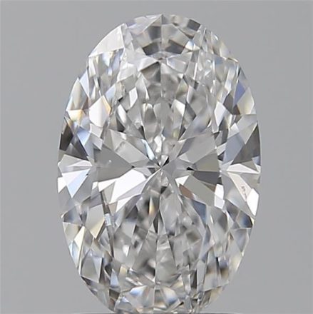 Lab Grown Diamond 1,5Ct D-VS1 Oval - IGILG837628608 1