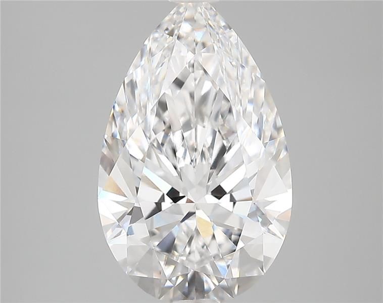 Lab Grown Diamond 4,26Ct D-VVS2 Pear - IGILG797646612 1