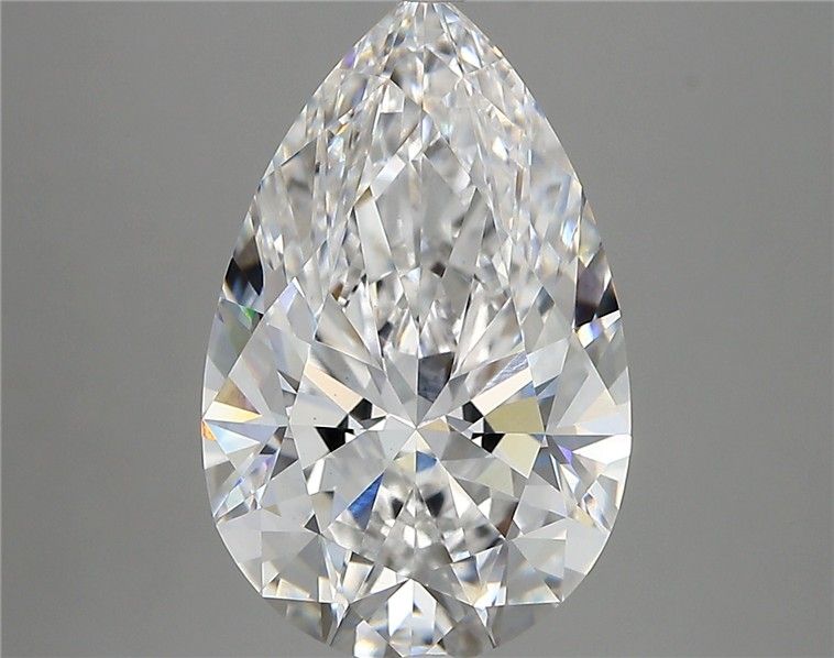 Lab Grown Diamond 4,99Ct D-VVS2 Pear - IGILG784612904 1