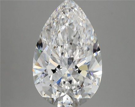 Lab Grown Diamond 4,99Ct D-VVS2 Pear - IGILG784612904 1