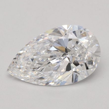 Lab Grown Diamond 1,53Ct D-VVS2 Pear - IGILG629487376 1