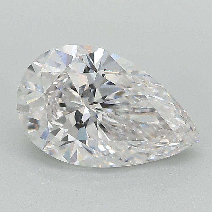 Lab Grown Diamond 1,93Ct F-VVS1 Pear - IGILG553246360 1