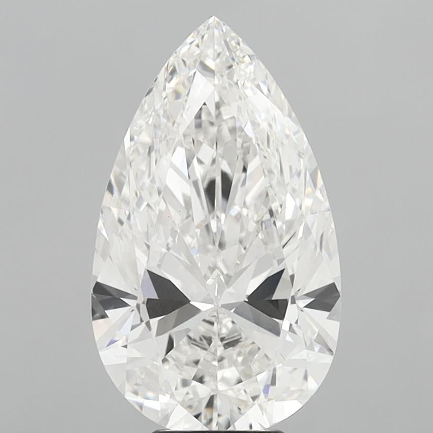 Lab Grown Diamond 6,56Ct F-VS1 Pear - IGILG698589433 1