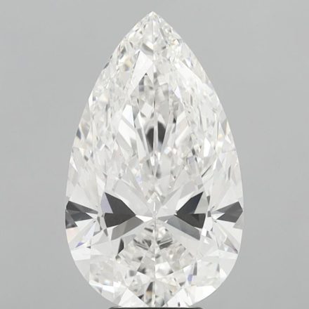 Lab Grown Diamond 6,56Ct F-VS1 Pear - IGILG698589433 1