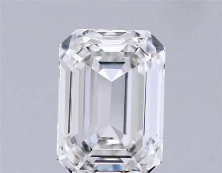 Lab Grown Diamond 3,08Ct G-VVS2 Emerald - GIA6502832817 1