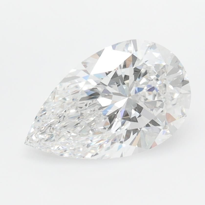 Lab Grown Diamond 1,43Ct D-IF Pear - IGILG743593406 1