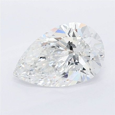 Lab Grown Diamond 1,53Ct D-VVS2 Pear - IGILG770639262 1