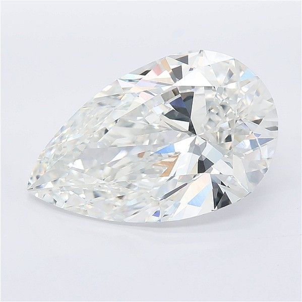 Lab Grown Diamond 6,03Ct F-VVS2 Pear - IGILG764617111 1
