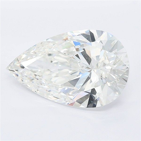 Lab Grown Diamond 5,52Ct F-VVS2 Pear - IGILG781608126 1