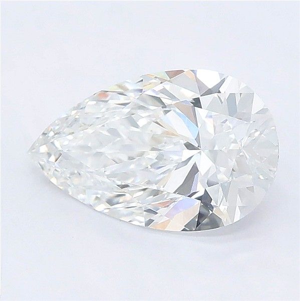 Lab Grown Diamond 1,57Ct E-VVS1 Pear - IGILG758508010 1