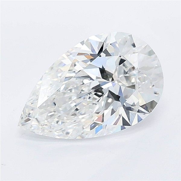 Lab Grown Diamond 1,58Ct D-VS2 Pear - IGILG793608892 1