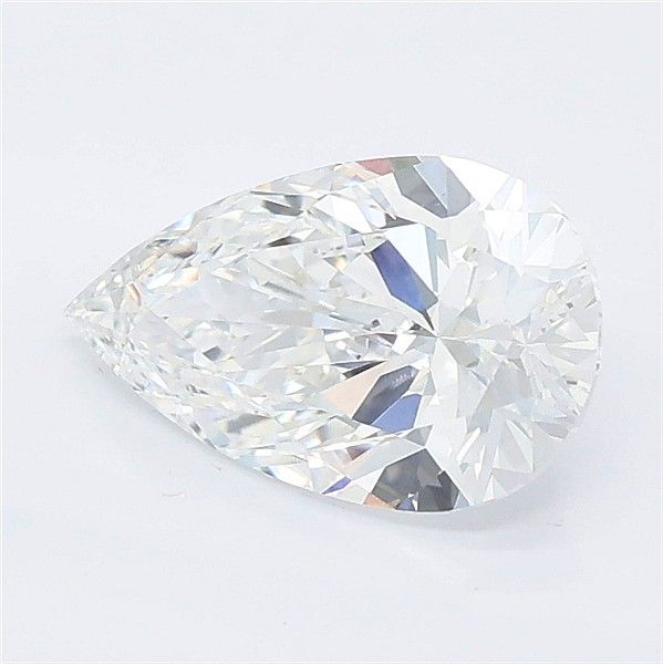 Lab Grown Diamond 1,59Ct D-VVS2 Pear - IGILG797619603 1