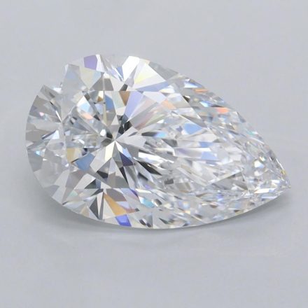 Lab Grown Diamond 2,29Ct D-FL Pear - IGILG794625756 1