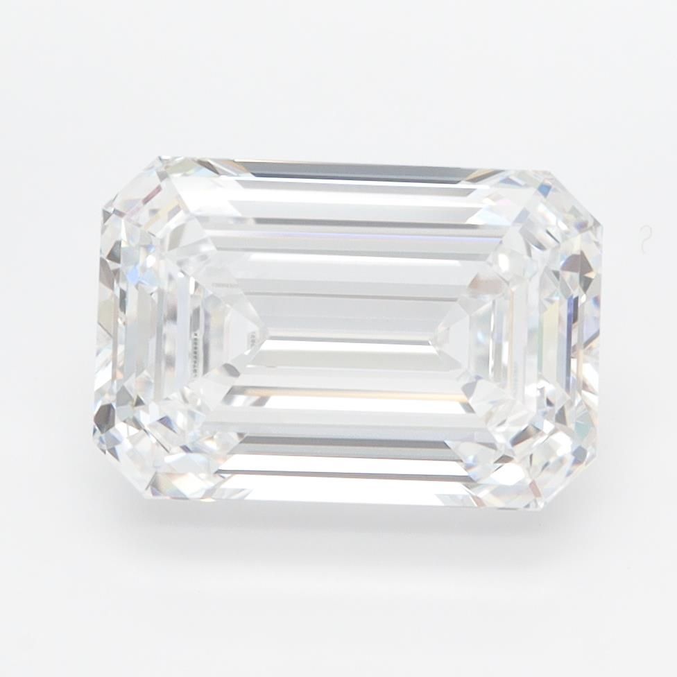Lab Grown Diamond 3,1Ct D-IF Emerald - IGILG743593651 1