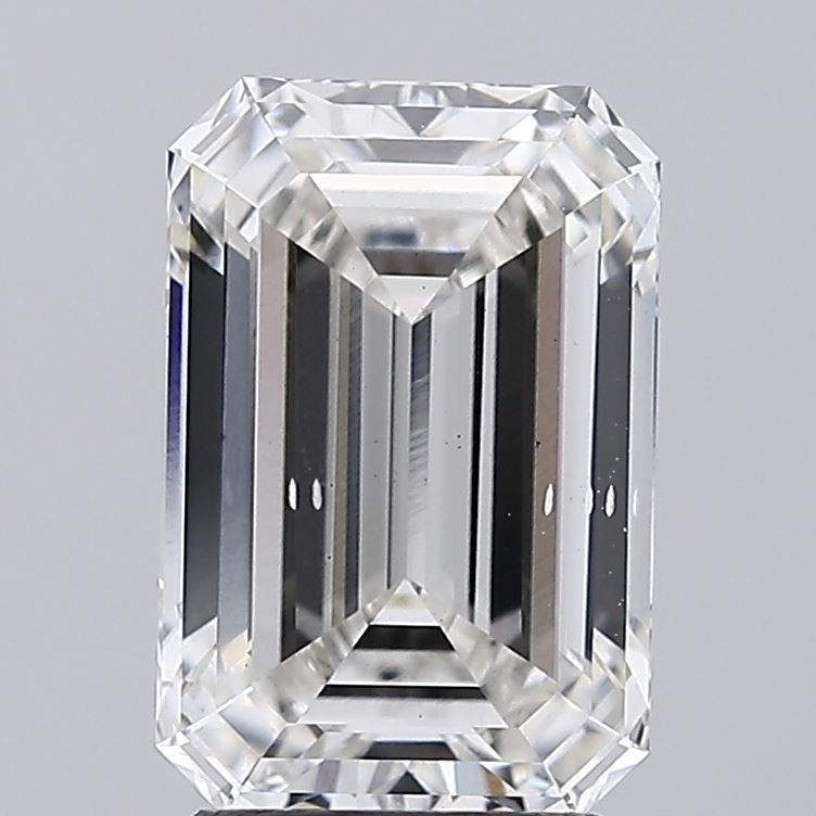 Lab Grown Diamond 2,72Ct G-VS2 Emerald - IGILG598363322 1