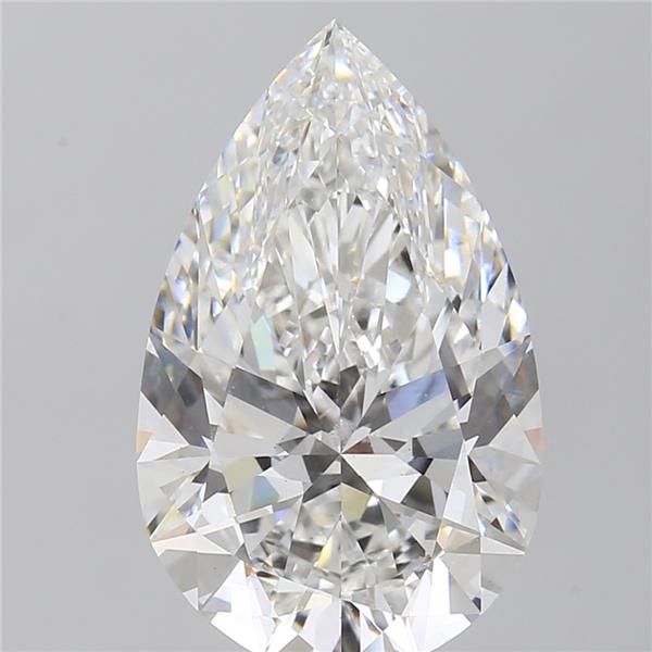 Lab Grown Diamond 7,09Ct E-VS1 Pear - IGILG838658127 1