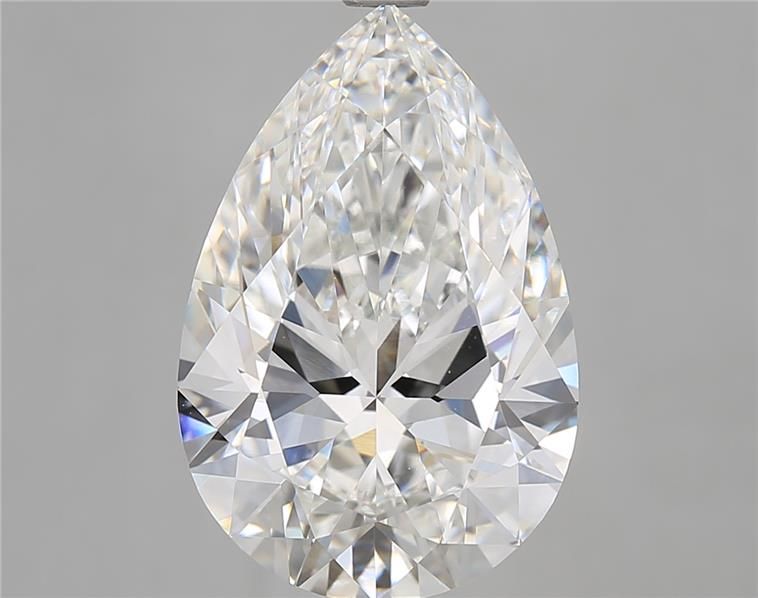 Lab Grown Diamond 7,52Ct F-VVS2 Pear - IGILG826656516 1