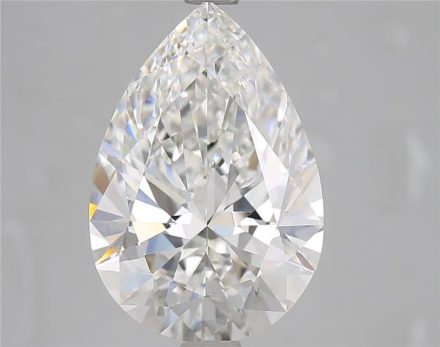 Lab Grown Diamond 6Ct E-VVS2 Pear - IGILG838658123 1