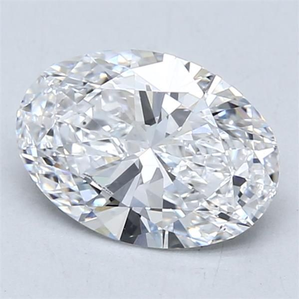 Lab Grown Diamond 1,53Ct D-VS2 Oval - IGILG780615844 1