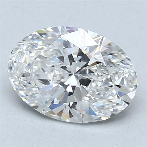 Lab Grown Diamond 1,55Ct D-VVS2 Oval - IGILG807608873 1