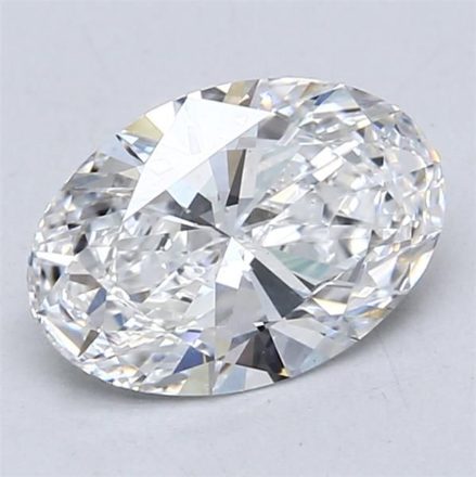 Lab Grown Diamond 1,46Ct D-VS1 Oval - IGILG779655405 1