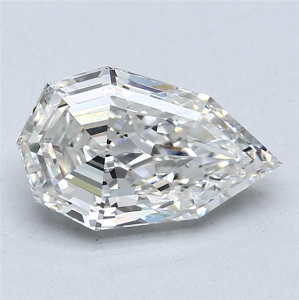 Lab Grown Diamond 2,02Ct F-VVS2 Pear - IGILG826673289 1