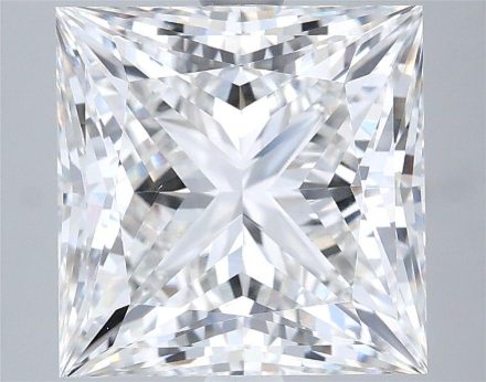 Lab Grown Diamond 5,57Ct F-VS1 Princess - IGILG696508979 1