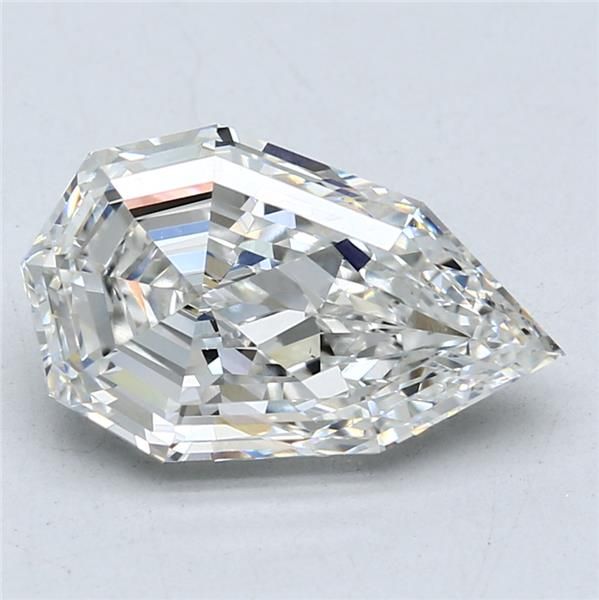 Lab Grown Diamond 4,08Ct F-VS1 Pear - IGILG838621512 1