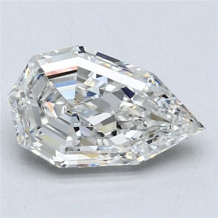 Lab Grown Diamond 4,08Ct F-VS1 Pear - IGILG838621512 1