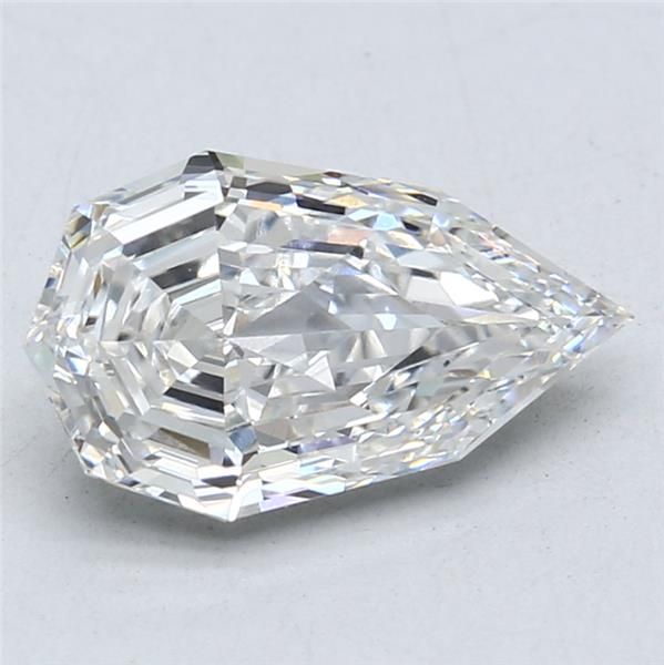 Lab Grown Diamond 2,54Ct E-VVS2 Pear - IGILG838652434 1