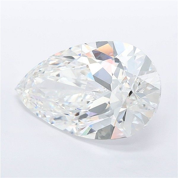 Lab Grown Diamond 6,08Ct D-VVS2 Pear - IGILG761523970 1