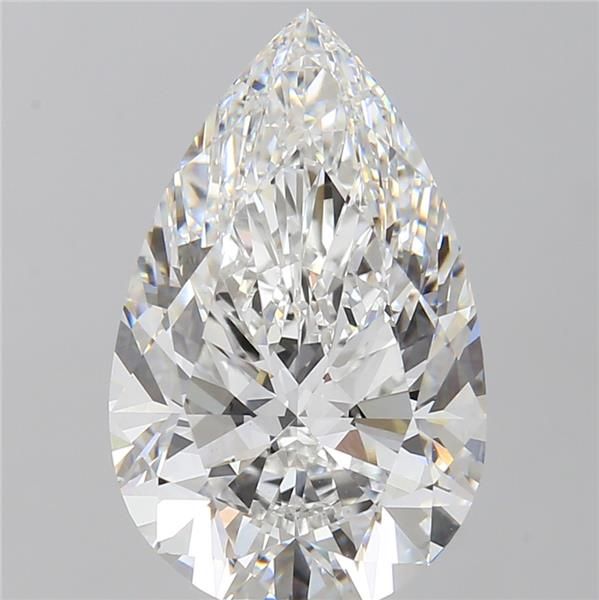 Lab Grown Diamond 7Ct E-VS1 Pear - IGILG838658005 1