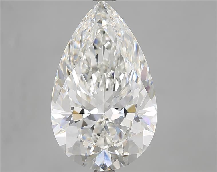 Lab Grown Diamond 7,08Ct F-VS1 Pear - IGILG827612084 1