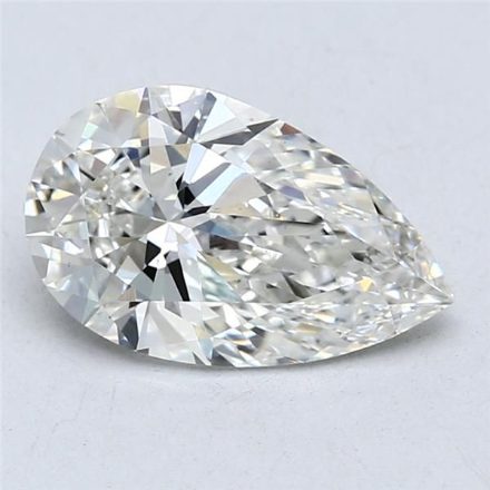 Lab Grown Diamond 2,04Ct F-VS2 Pear - IGILG809690583 1