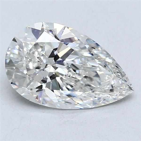 Lab Grown Diamond 2Ct F-VS1 Pear - IGILG809690558 1