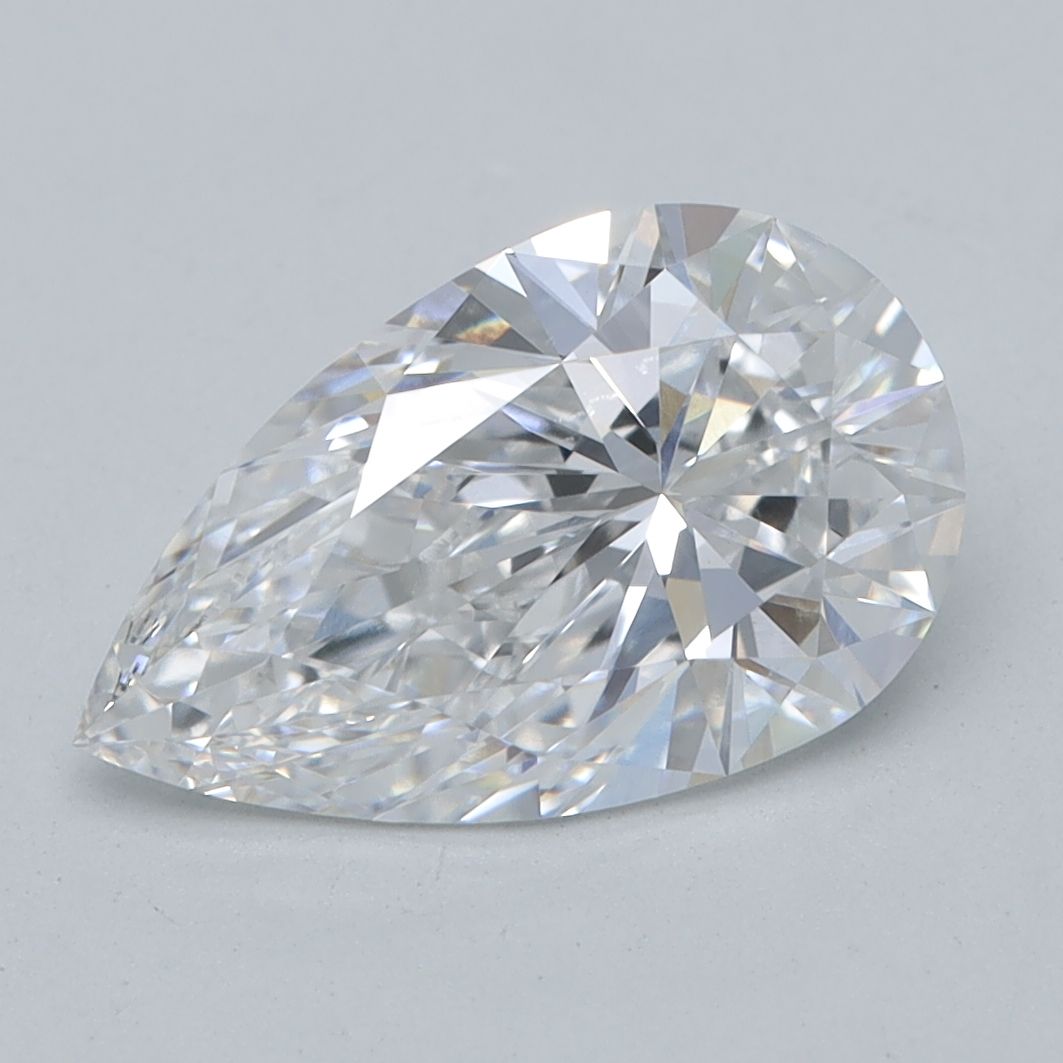 Lab Grown Diamond 1,53Ct D-VVS2 Pear - IGILG607346927 1