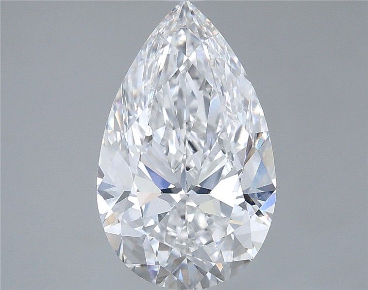 Lab Grown Diamond 3,32Ct D-VVS2 Pear - IGILG809637137 1