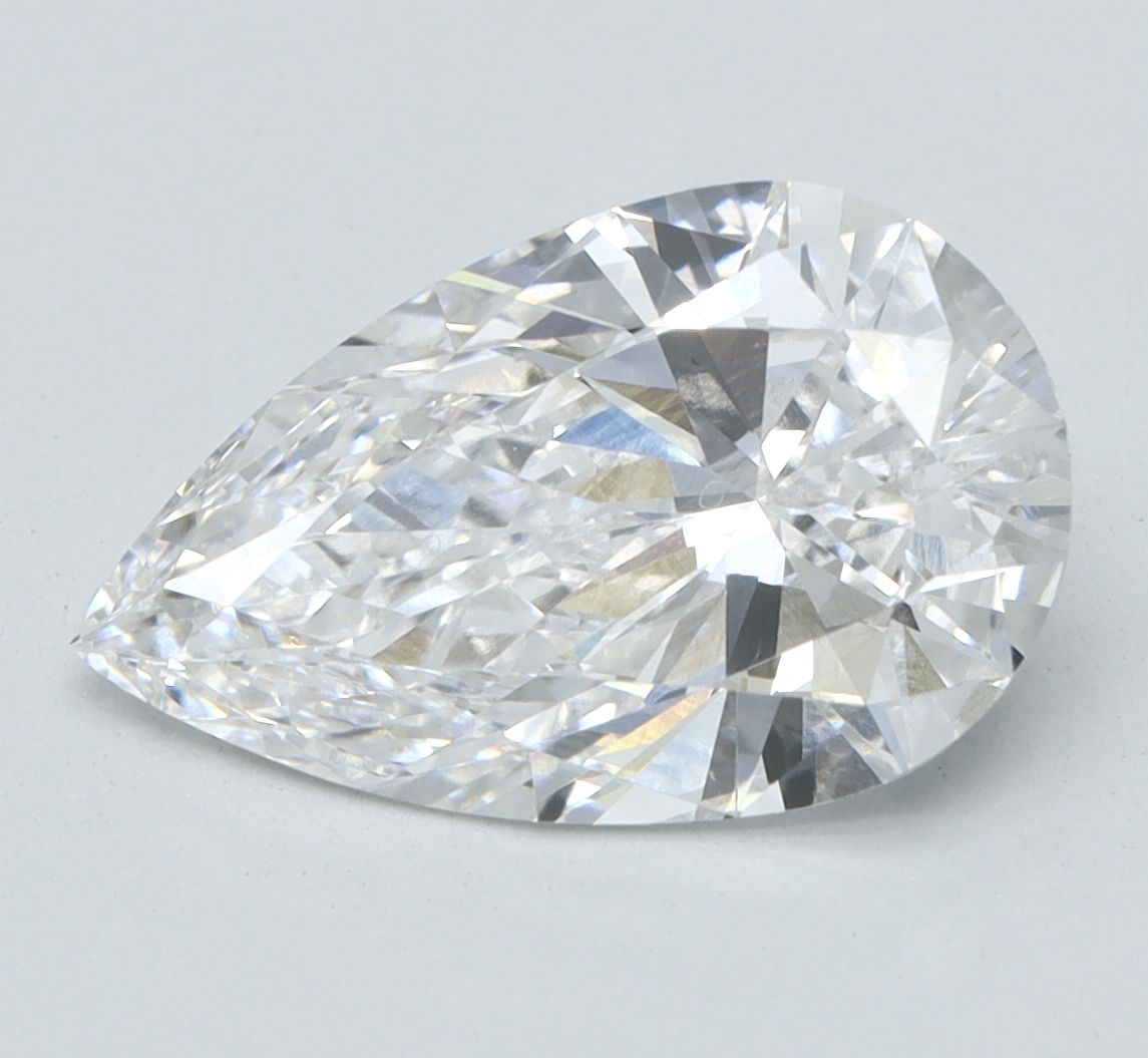 Lab Grown Diamond 1,88Ct E-VVS2 Pear - IGILG537234691 1