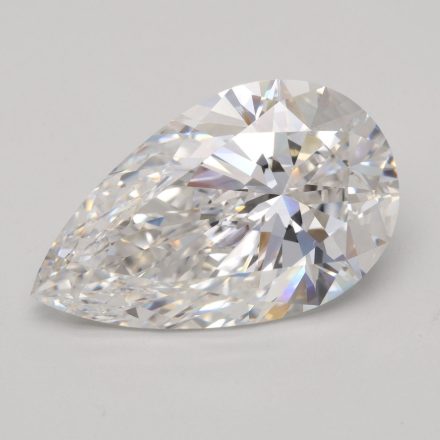Lab Grown Diamond 6,65Ct F-VVS2 Pear - IGILG596314564 1