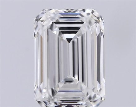 Lab Grown Diamond 3,74Ct F-VVS2 Emerald - GIA7503864355 1