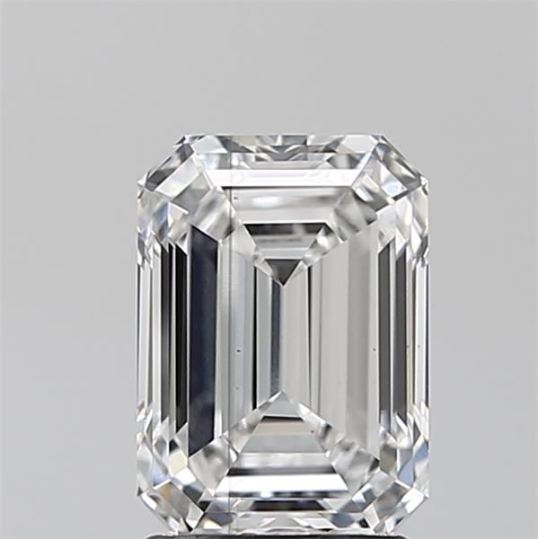 Lab Grown Diamond 2Ct E-VS2 Emerald - IGILG649470956 1