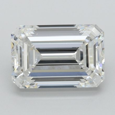 Lab Grown Diamond 5,19Ct F-VVS2 Emerald - GIA5476172373 1