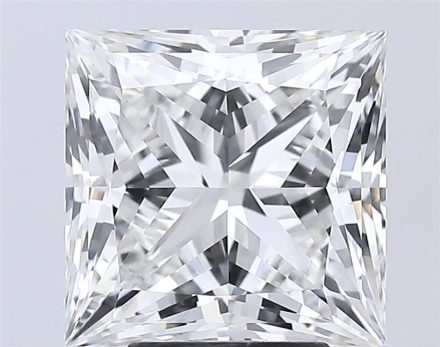 Lab Grown Diamond 5,14Ct F-VVS2 Princess - IGILG669424009 1