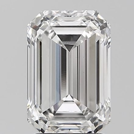 Lab Grown Diamond 2,5Ct F-VS1 Emerald - GIA1503105695 1