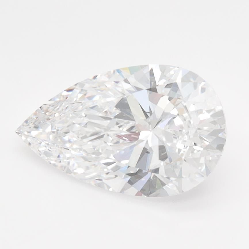 Lab Grown Diamond 1,52Ct D-IF Pear - IGILG743594149 1