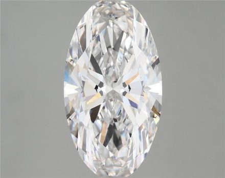 Lab Grown Diamond 3,84Ct E-VVS2 Oval - IGILG826686574 1