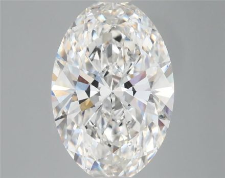 Lab Grown Diamond 3,8Ct F-VVS2 Oval - IGILG833635969 1
