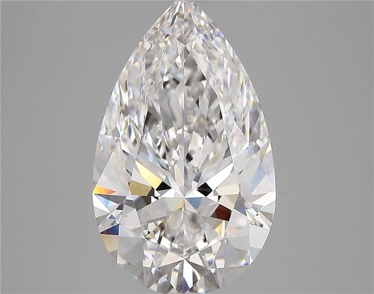 Lab Grown Diamond 4,25Ct D-VVS2 Pear - IGILG810645289 1