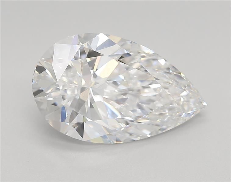 Lab Grown Diamond 3,58Ct D-VS1 Pear - IGILG831609749 1